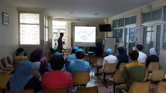 Education Event of Sterilization Process at Kramat 128 Hospital [September 2016]